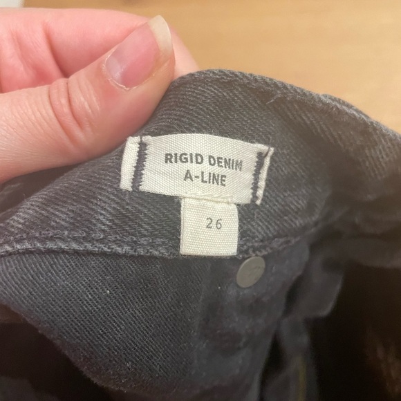 Madewell Rigid A-Line Skirt - Picture 5 of 6